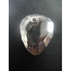 Silver Shade Rock Pendant 23mm